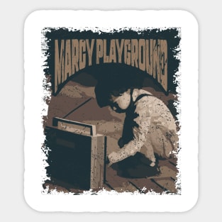 Marcy Playground Vintage Radio Sticker